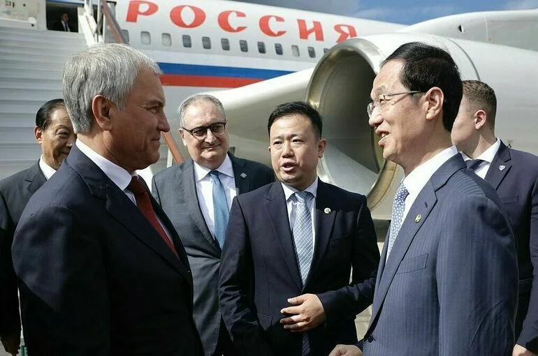 Володин прибыл в китайский Чанчунь