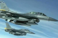 Истребитель F-16 разбился в Польше при подготовке к авиашоу