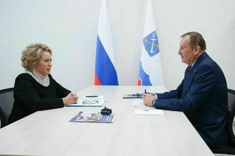 Валентина Матвиенко и Александр Дрозденко