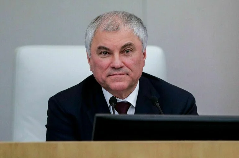 Володин рассказал депутатам о разговоре с Владимиром Путиным