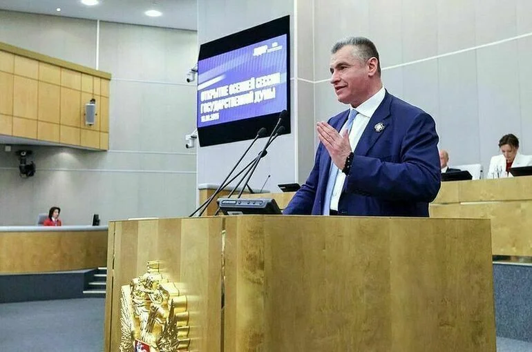 Лидер фракции ЛДПР в Государственной Думе Леонид Случцкий.