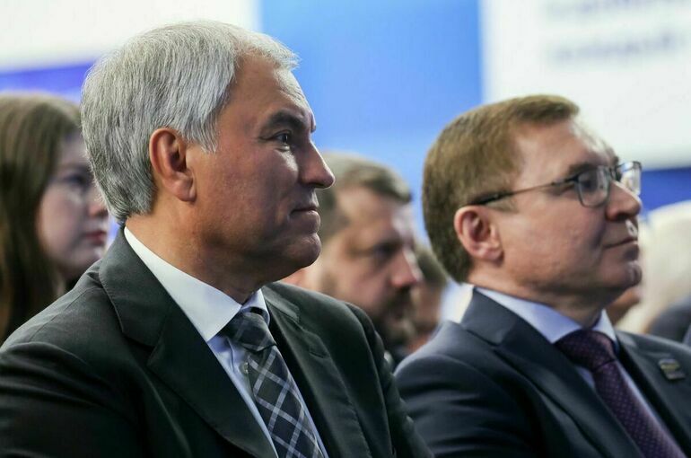 Володин принял участие во встрече депутатов фракции «Единая Россия» с руководством партии