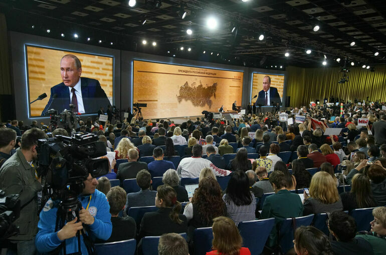 Прямая линия с Путиным  пройдет в декабре