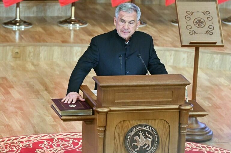 Рустам Минниханов вступил в должность главы Татарстана