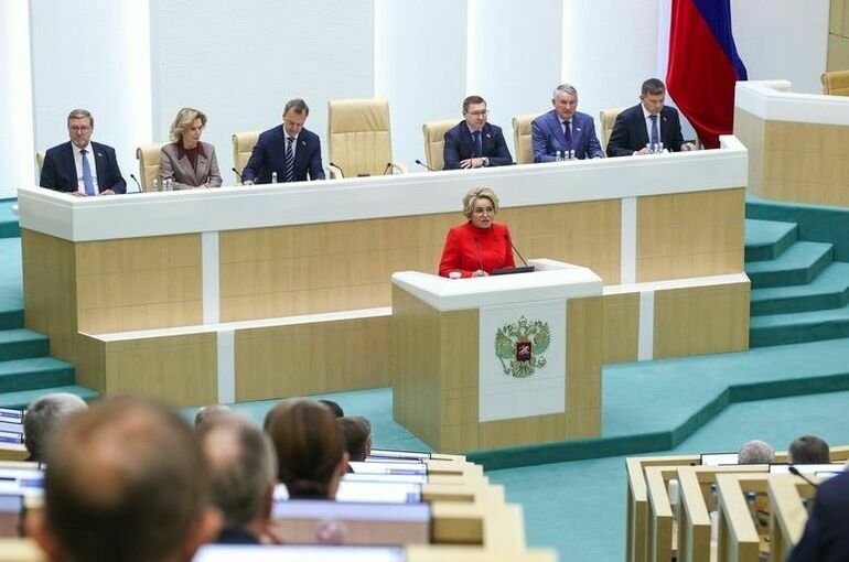 Матвиенко заявила о двухстах пунктах в плане работы сенаторов до конца года