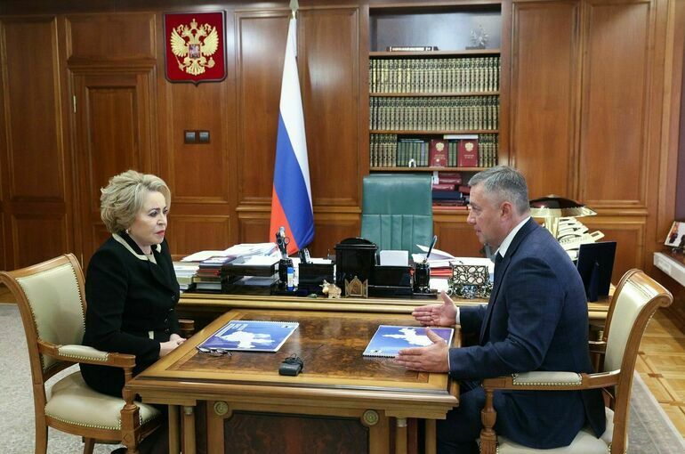 Матвиенко: У Иркутской области огромный потенциал