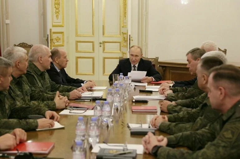 Путин заявил, что ВСУ отступают по всей линии боевого соприкосновения
