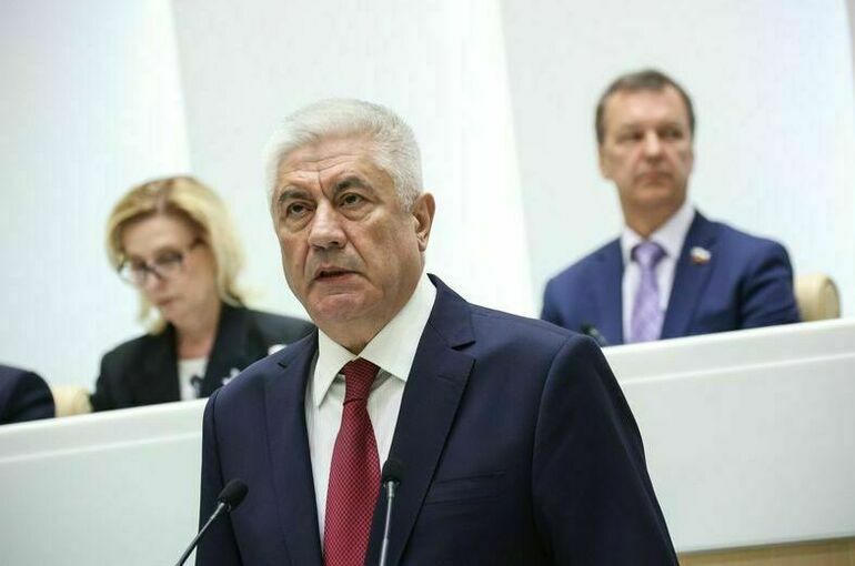 Колокольцев: В Душанбе появится представительство МВД России