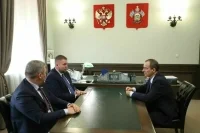 Юрий Бурлачко и Денис Мирошниченко обсудили деловое и гуманитарное сотрудничество