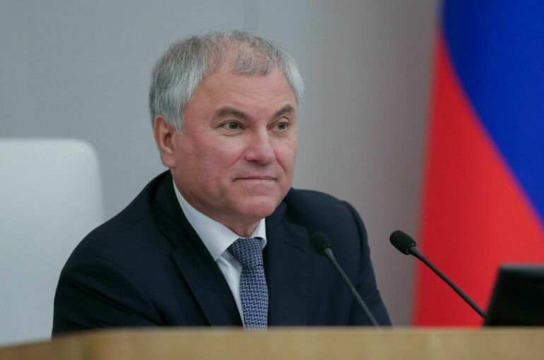 Володин поздравил россиян с Днем работника пассажирского транспорта