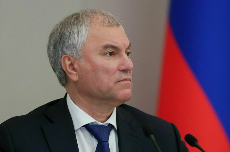 Володин: Госдума 11 ноября рассмотрит законопроект об усилении ответственности за диверсии