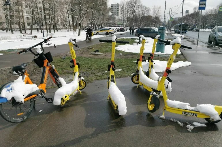 В Москве 14 ноября завершится сезон аренды электросамокатов