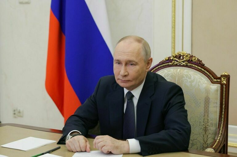 Путин по видеосвязи принял участие в церемонии закладки ледокола «Сталинград»