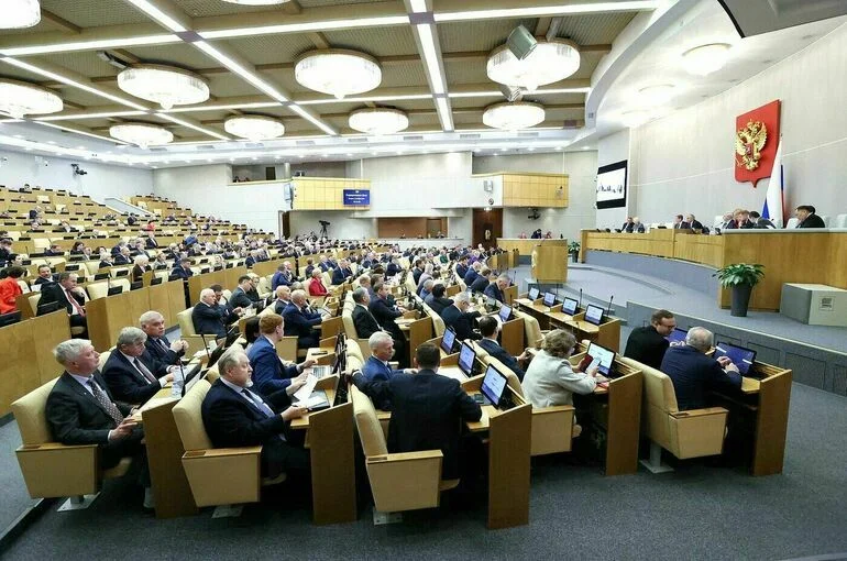 Участники СВО из Тульской области посетили пленарное заседание Госдумы