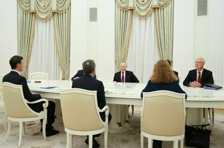 Переговоры Путина и Уиткоффа длятся почти 5 часов