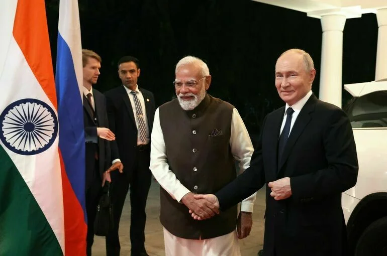 Путин поблагодарил Моди за усилия по урегулированию конфликта на Украине