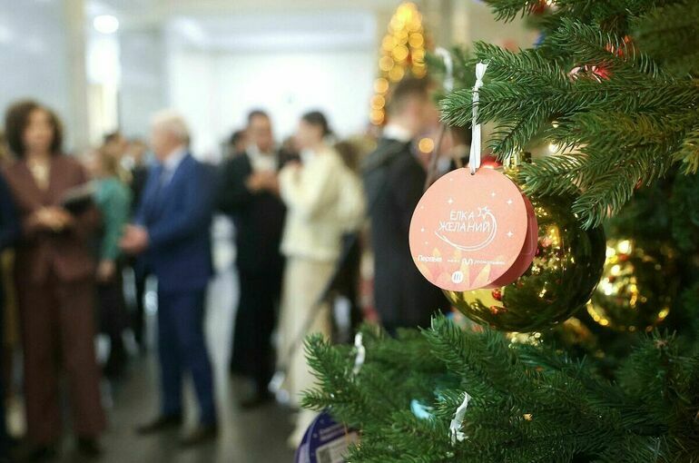 За семь лет «Елка желаний» исполнила мечты более 320 тысяч детей