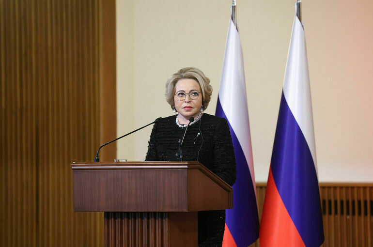 Матвиенко: В состав Совета Федерации входят десять Героев России