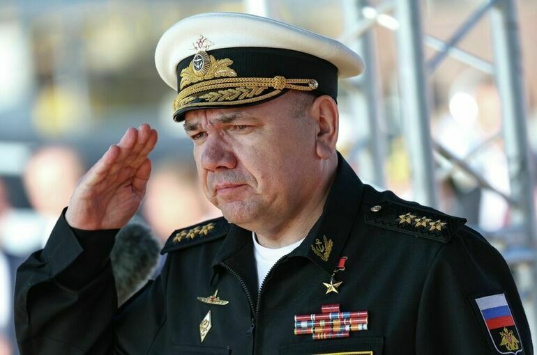 Минобороны: Главком ВМФ Моисеев стал адмиралом флота