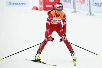 Лыжница Непряева завоевала квоту для участия в Олимпиаде в спринте