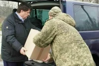Юрий Клепиков доставил военным очередную партию гуманитарного груза
