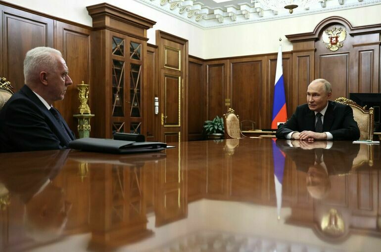 Путин впервые провел встречу с Гуцаном после его назначения Генпрокурором РФ