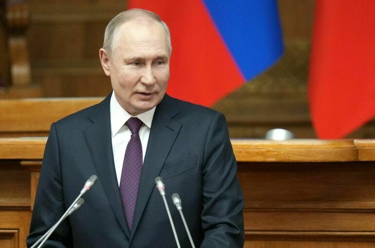 Путин: Стратегические планы развития России охватывают всю страну