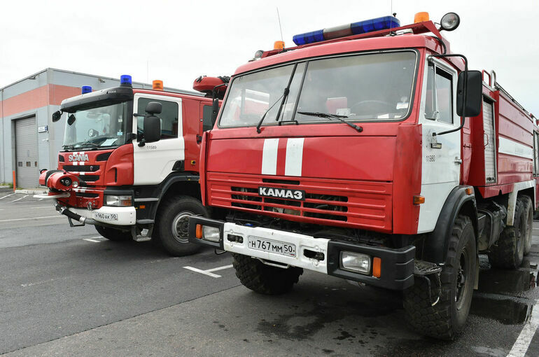 В московском бизнес-центре «Варшавская плаза» произошел пожар