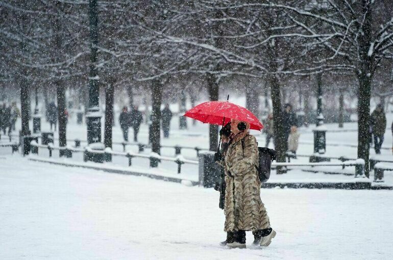 Высота сугробов в Москве к 10 января может вырасти на 30 см