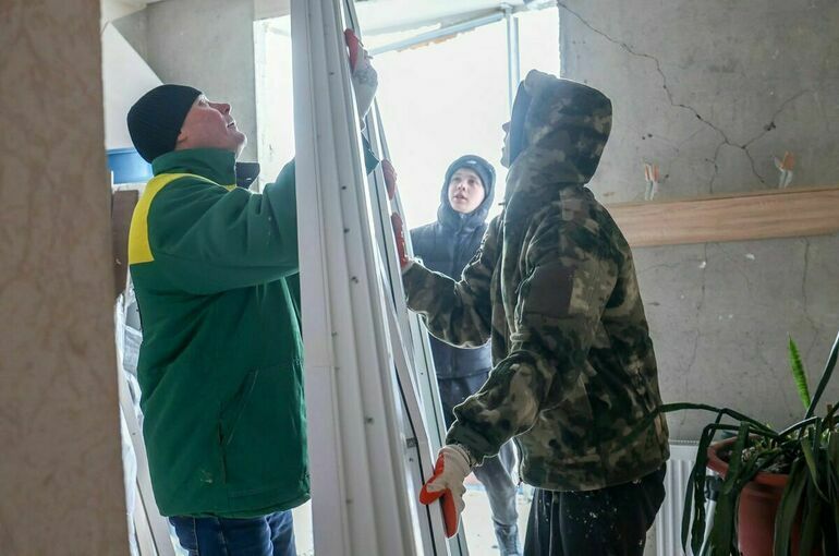 В результате ударов по Воронежу 55 домов получили повреждения