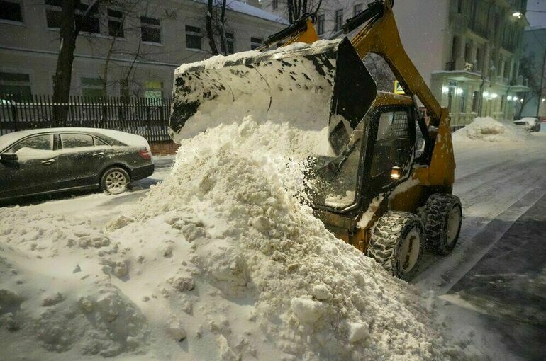 Ученый назвал причиной сильного снегопада в Москве глобальное потепление