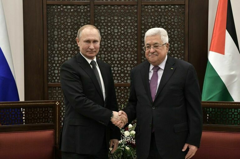 Путин 22 января проведет переговоры с Аббасом