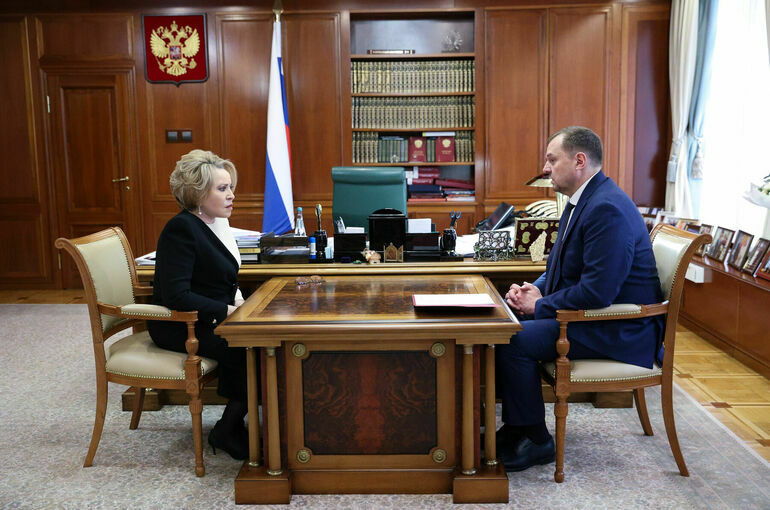 Матвиенко и Балицкий обсудили реализацию стратегии развития Приазовья