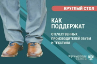 «Как поддержат отечественных производителей обуви и текстиля»