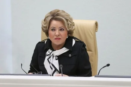 Матвиенко поздравила жителей Воронежской области с днем образования региона