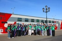 Участников «Поезда Памяти» приветствовали в Ярославле