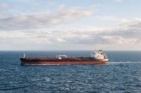 В Черном море в результате атак загорелся нефтяной танкер