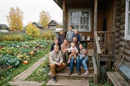 В России предложили ввести единые правила поддержки многодетных сельских семей