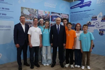 Путин объяснил школьникам, что такое победа