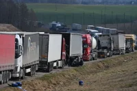 ТАСС: На украинских сухопутных КПП начался коллапс из-за простоя морских портов