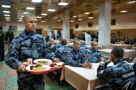 Обед больше не отвлечет росгвардейцев от службы