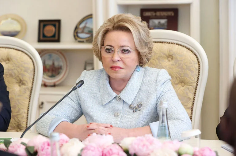 Матвиенко поздравила Патриса Талона с избранием на пост спикера Сената Бенина