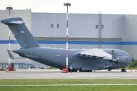 Во Внуково приземлился военно-транспортный самолет США