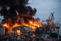 Российские военные поразили в Киевской области склад с ракетами «Фламинго»