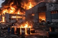 ВС РФ ударили по логистическому центру в Киевской области