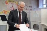 Володин проголосовал на выборах депутатов Госдумы