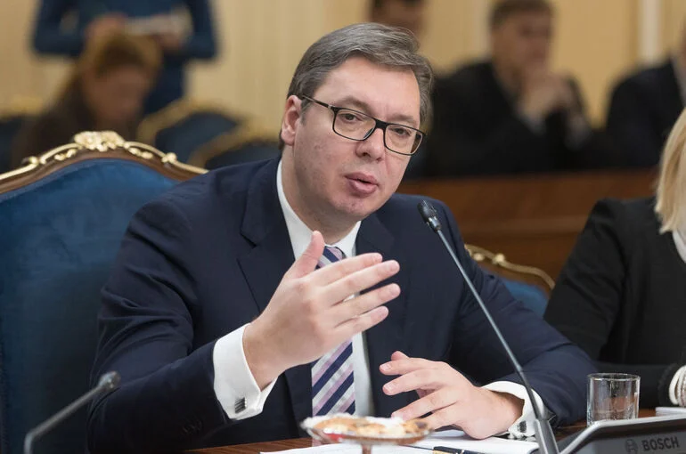 Вучич объявил об отставке с поста президента Сербии