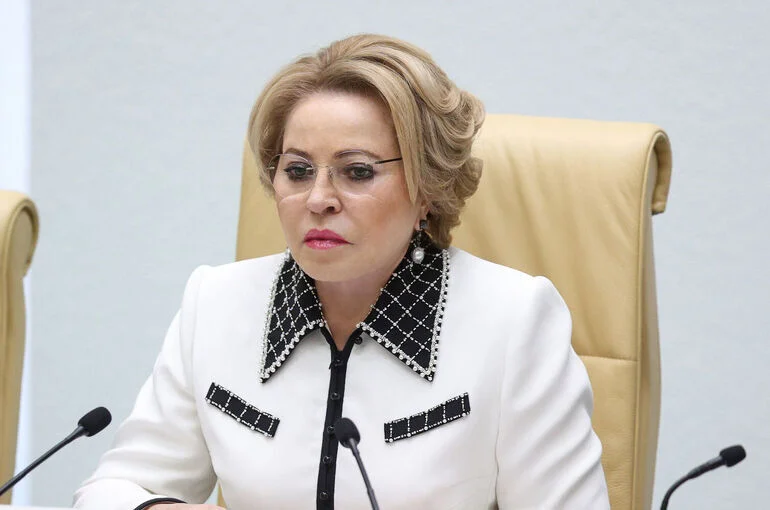 Матвиенко приняла участие в первом заседании Госдумы IX созыва