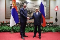 Вучич поздравил Путина с наступающим днем рождения