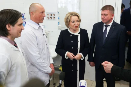 Матвиенко назвала возведение стационара в селе Боград вопросом государственного масштаба